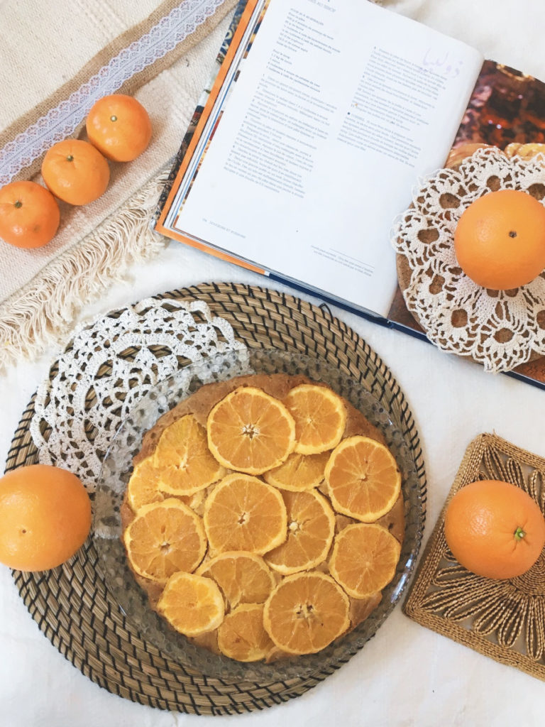 ciasto z pomarańczami